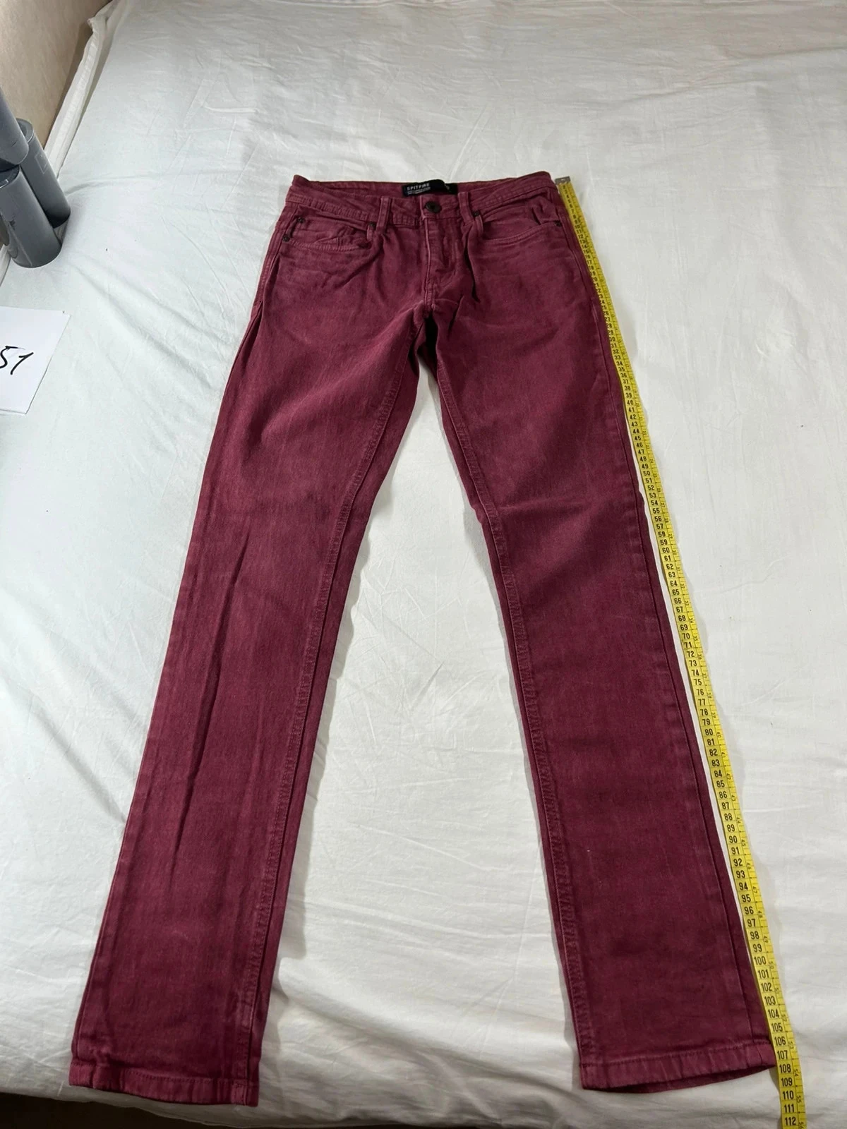 J’espère slim rouge bordeaux spitfire